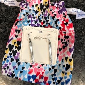 NWT Brighton London Groove Bar Reversible Earrings